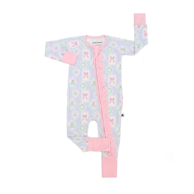 Kinder Dreams: Noelle Ruffled Zippy (ships in 3-5 business days)