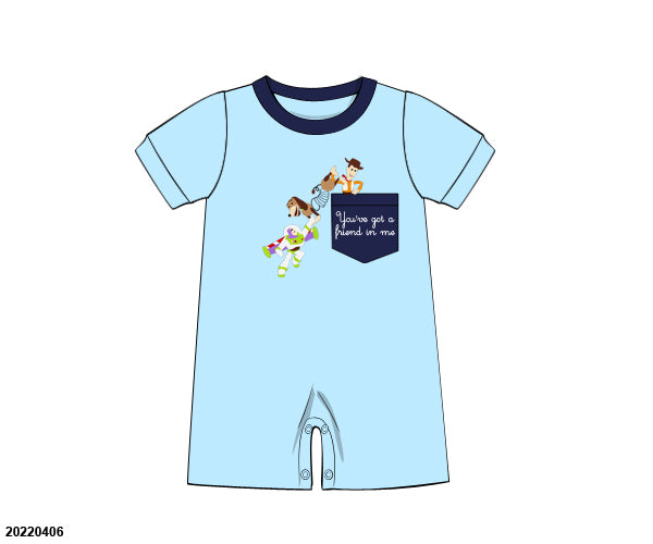 PRE-ORDER 43 Sweet Summer Part One: Friend In Me Romper (ETA: May to customer)