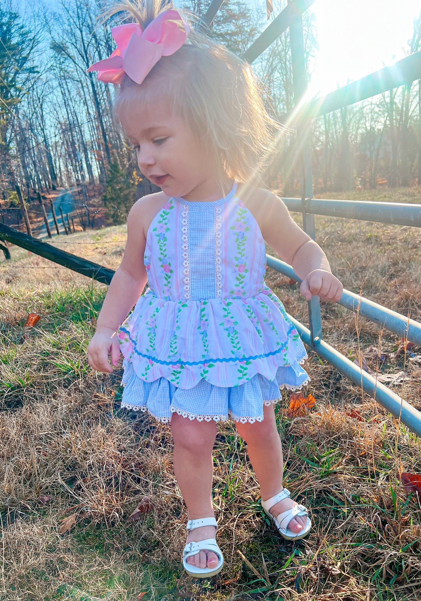 PO 31 RTS: Kallie Grace Floral Skirted Bubble (ships in 3-5 business days)