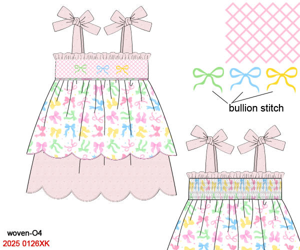 PRE-ORDER 44 Last of Summer: Tied with Love Dress (ETA: Late May to customer)