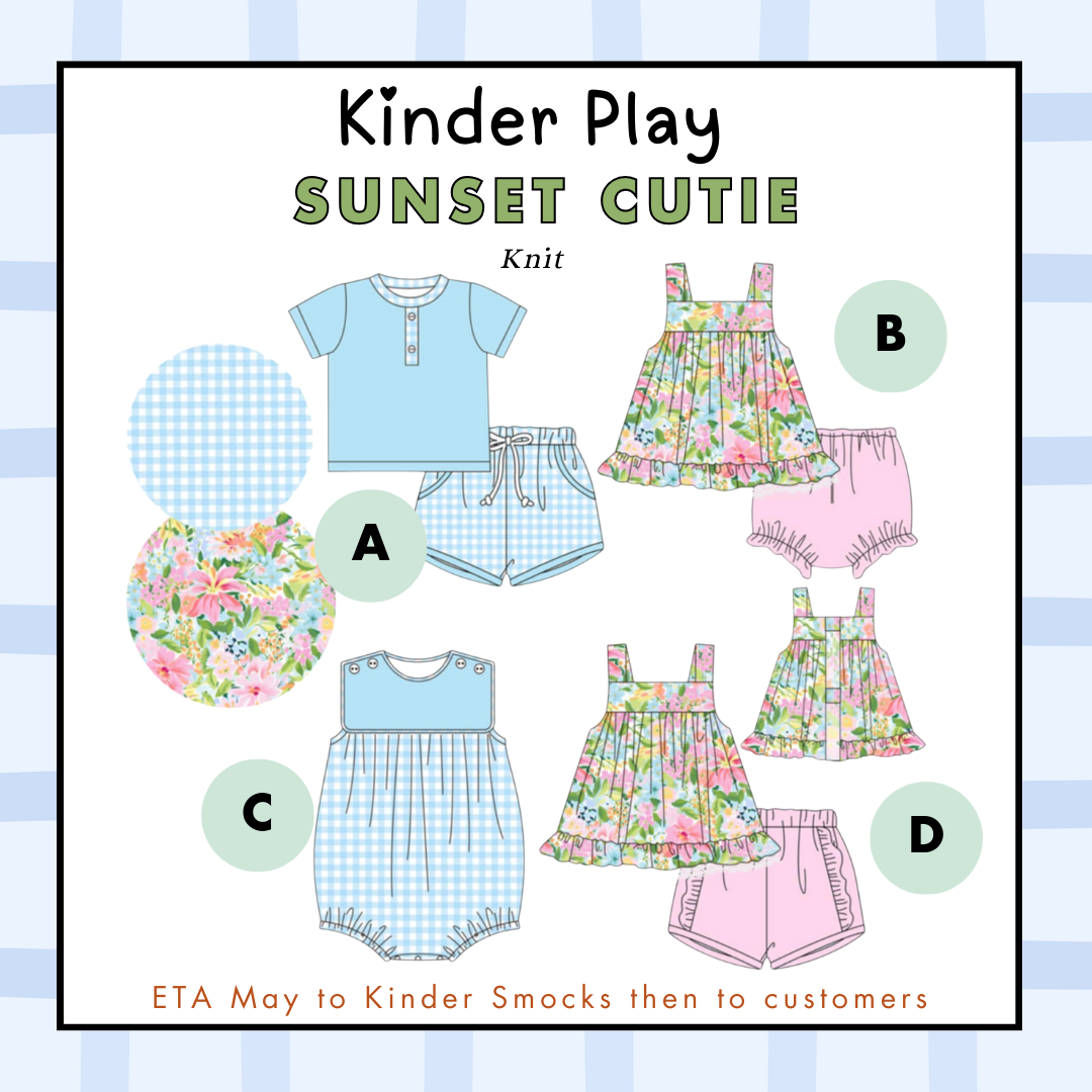 Kinder Play PO 2: Sunset Cutie (ETA: May to KS then to customers)