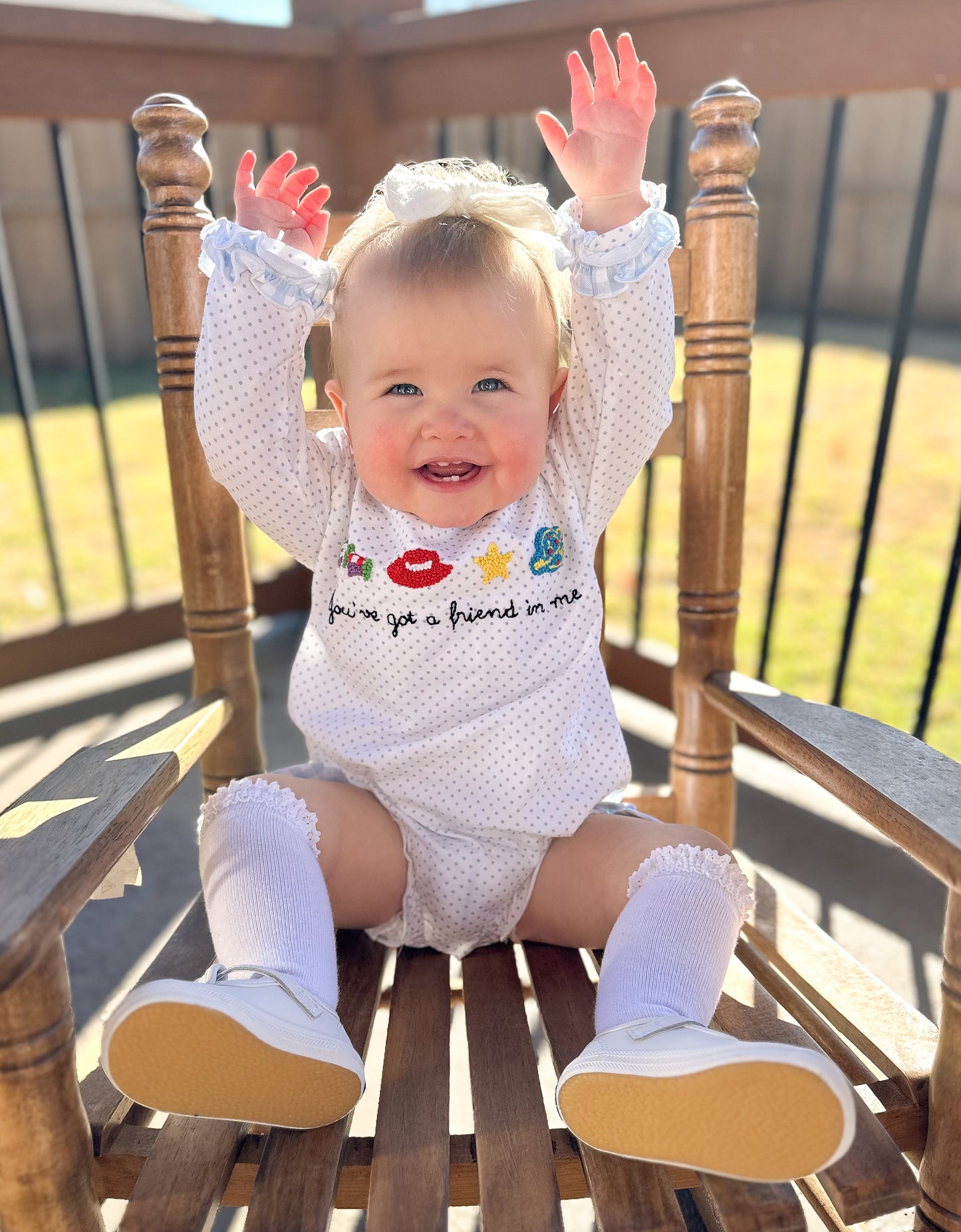 PRE-ORDER 38 Hello 2026: Friend In Me Ruffled Bubble (ships in 3-5 business days)