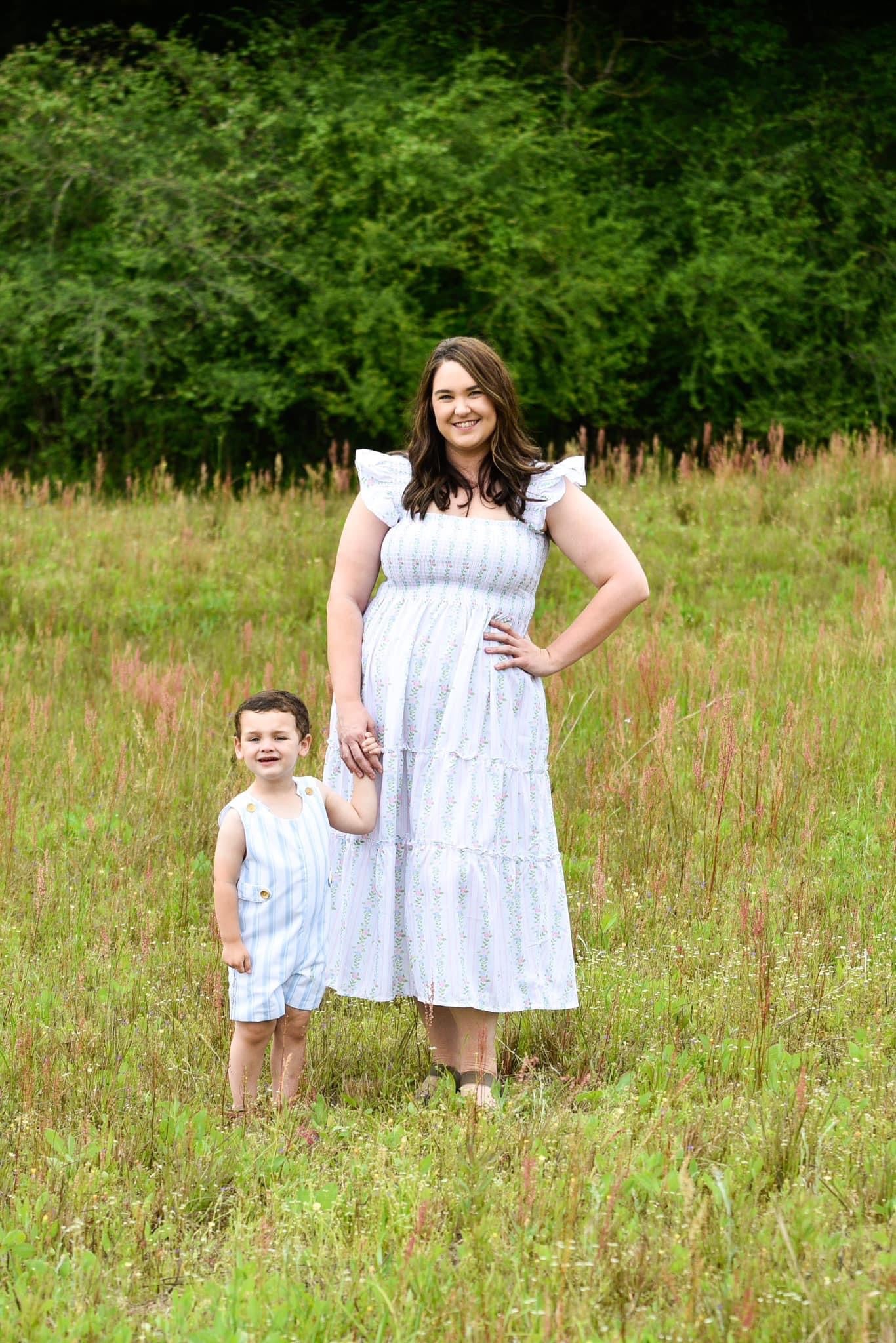 PO 31 RTS: Kallie Grace Floral Mom Dress (ships in 3-5 business days)