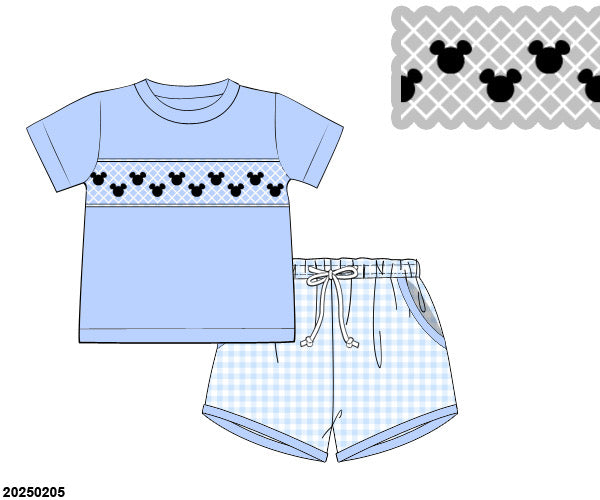 PRE-ORDER 40 Pretty Magical: Blue Magic Shorts Set (ETA: January to KS then to customers)