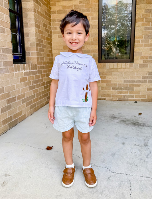 Gratitude Shorts Set