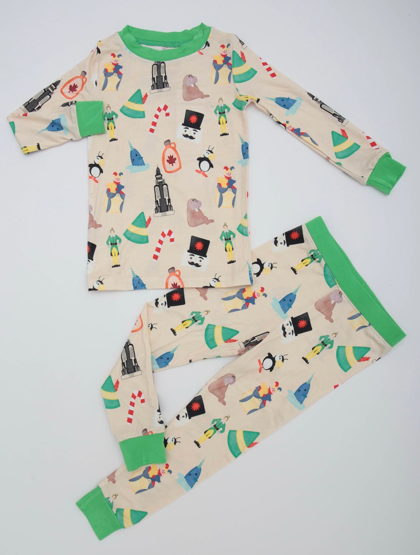 Kinder Dreams: Christmas Cheer Two-Piece Pajamas (ships in 3-5 business days)