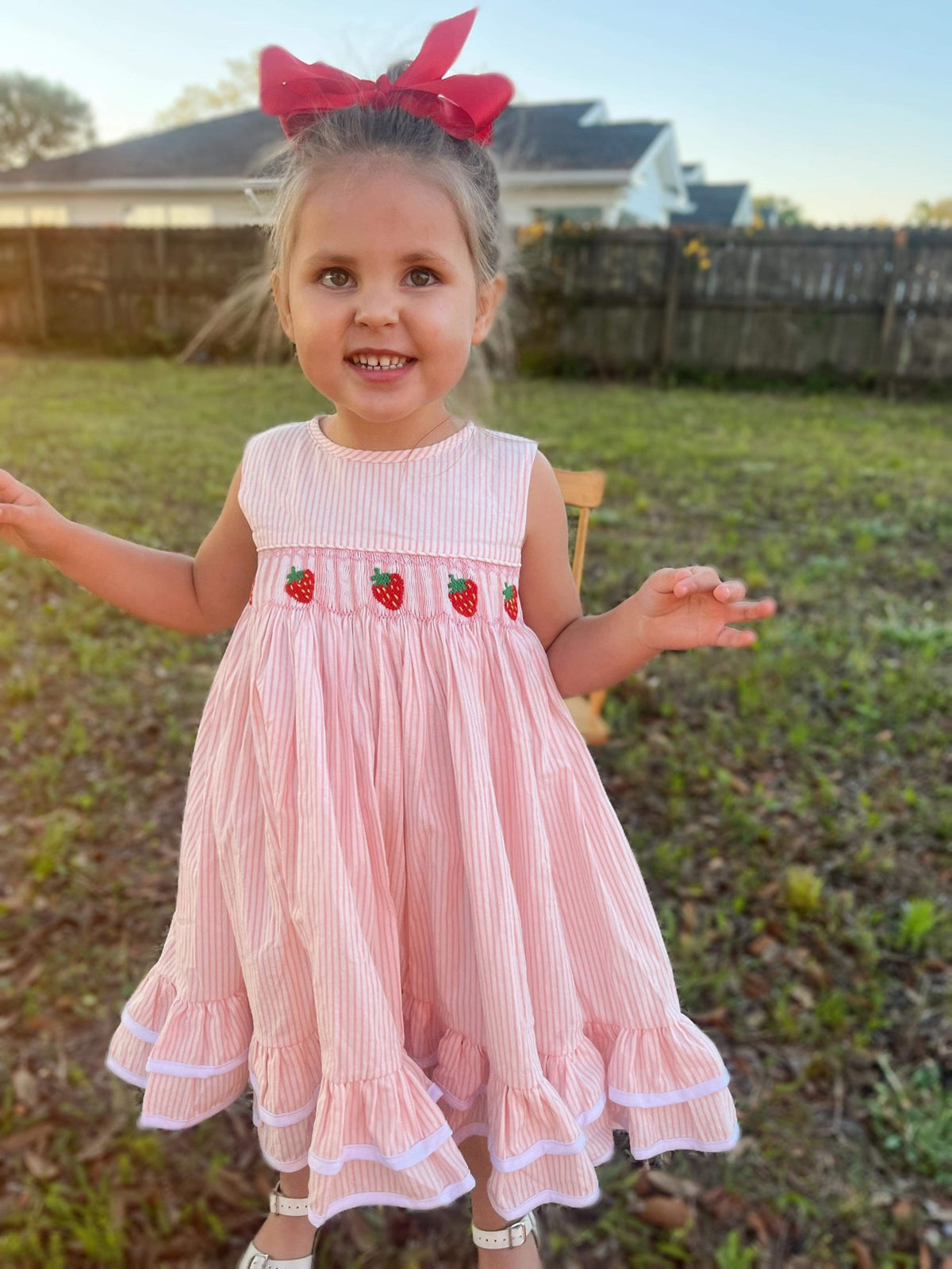RTS - Berry Sweet Dress (ships in 3-5 business days)