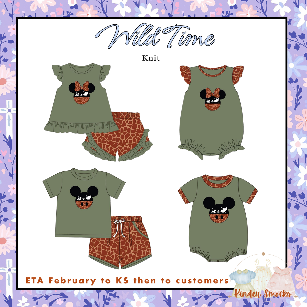 Kinder Play PO 6 Easter: Wild Time (ETA February to KS then to customers)