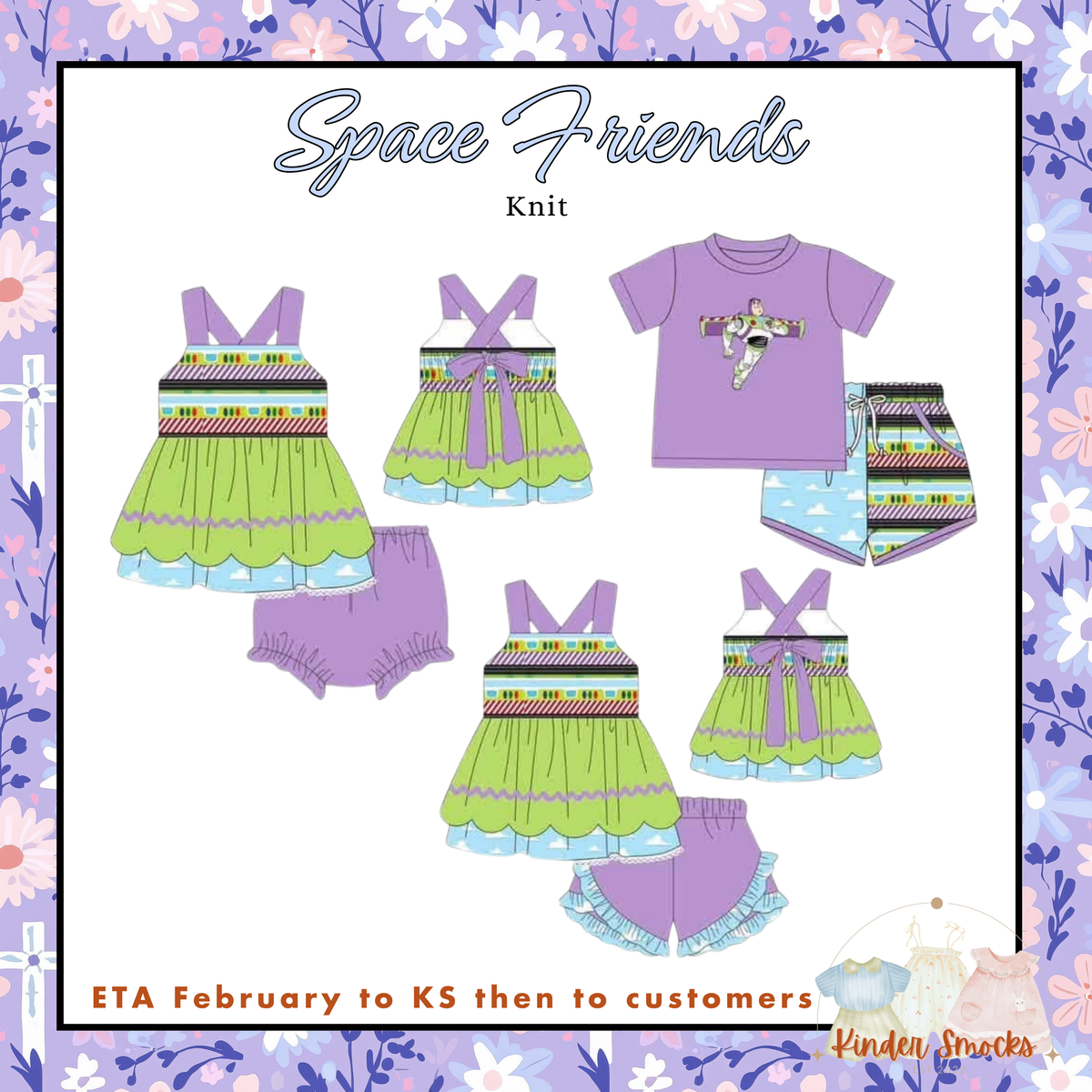 Kinder Play PO 6 Easter: Space Friends (ETA February to KS then to customers)