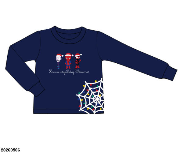 PO 50 CHRISTMAS PART ONE: Spidey Christmas Boy Shirt Only (ETA late September to customers)