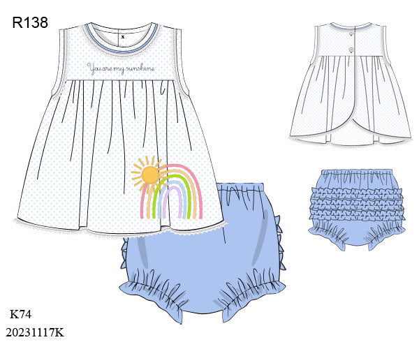 RTS: My Sunshine bloomer set
