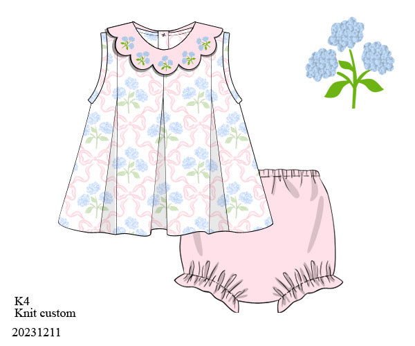 RTS: Sweet Hydrangeas bloomer set