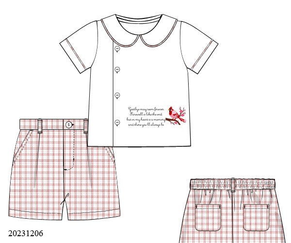 Treasured Memories shorts set
