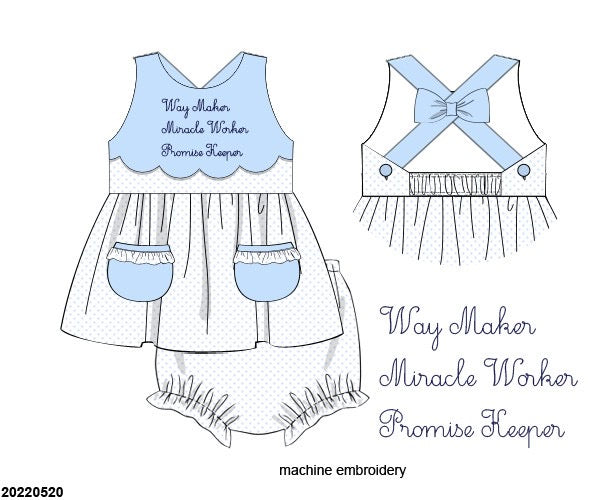 PO 31 RTS: Way Maker Bloomer Set (ships in 3-5 business days)