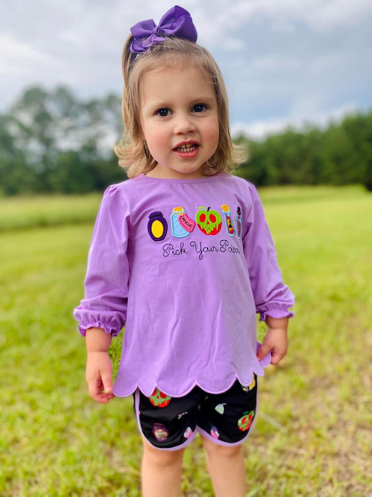 PO 11: Pick Your Poison Shorts Set (Ready to Ship)