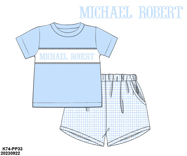 RTS: Mother's Day Extras: Adalynn Stripes Set (MAMA’S BOY)
