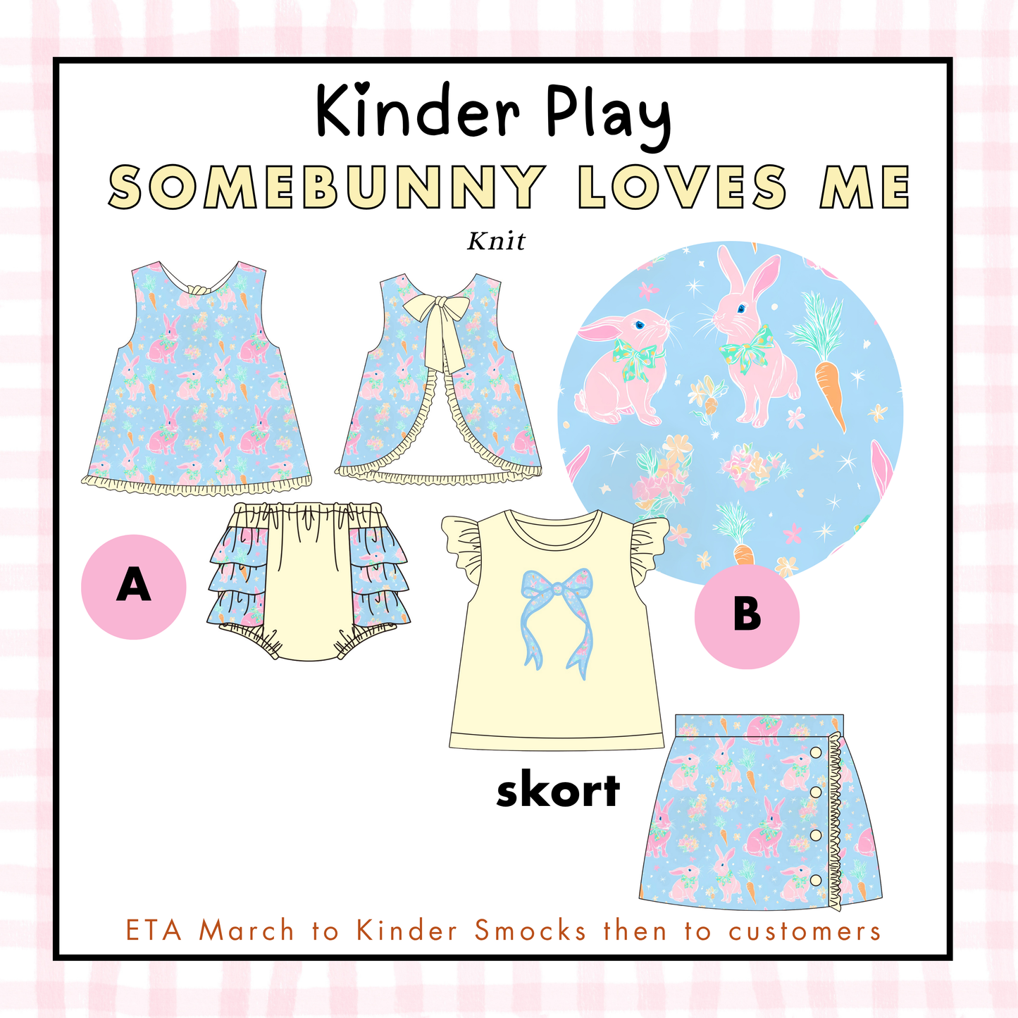 Kinder Play PO 1: Somebunny Loves Me (ETA: March to KS then to customers)