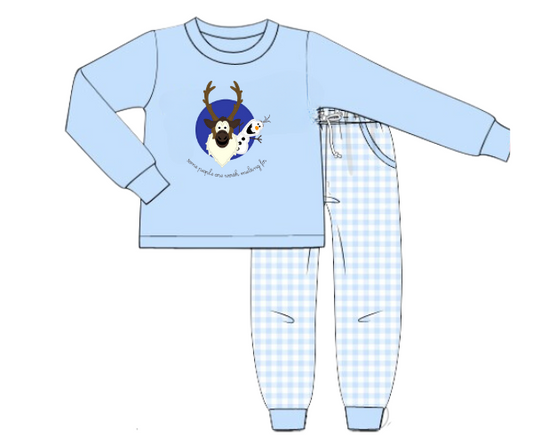 PRE-ORDER 38 Hello 2026: Worth Melting For Jogger Set (ships in 3-5 business days)