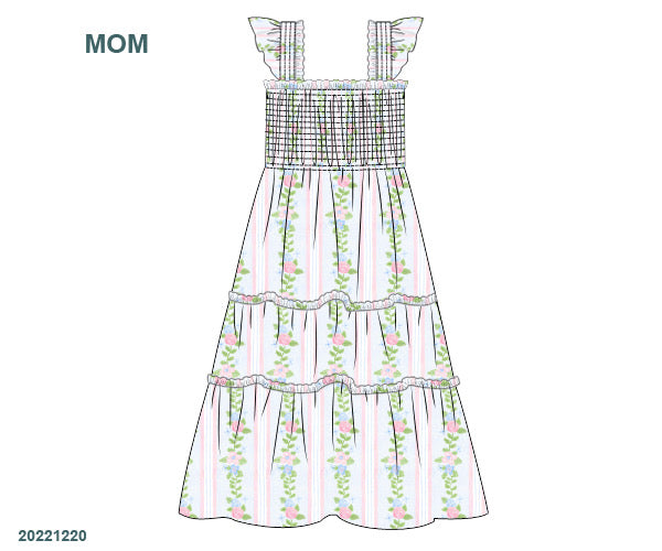 Kallie Grace Collection Floral Mom Dress