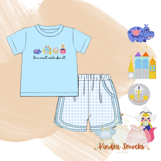 PO 10: Small World Shortie Set