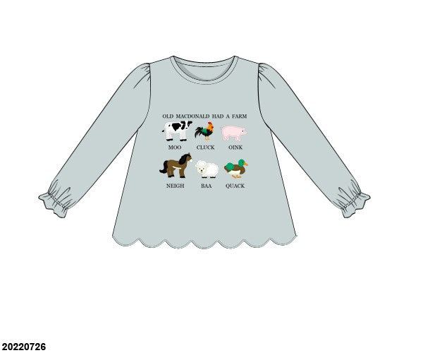 Old MacDonald Girl Shirt