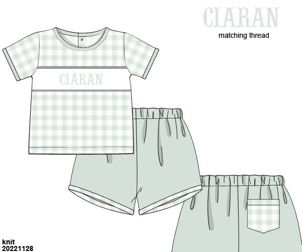 PO 6: Cecilia Rae Collection (Boy Shortie Set)