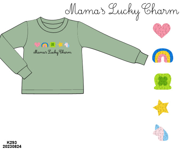 Lucky Charms Long Sleeves Shirt Only