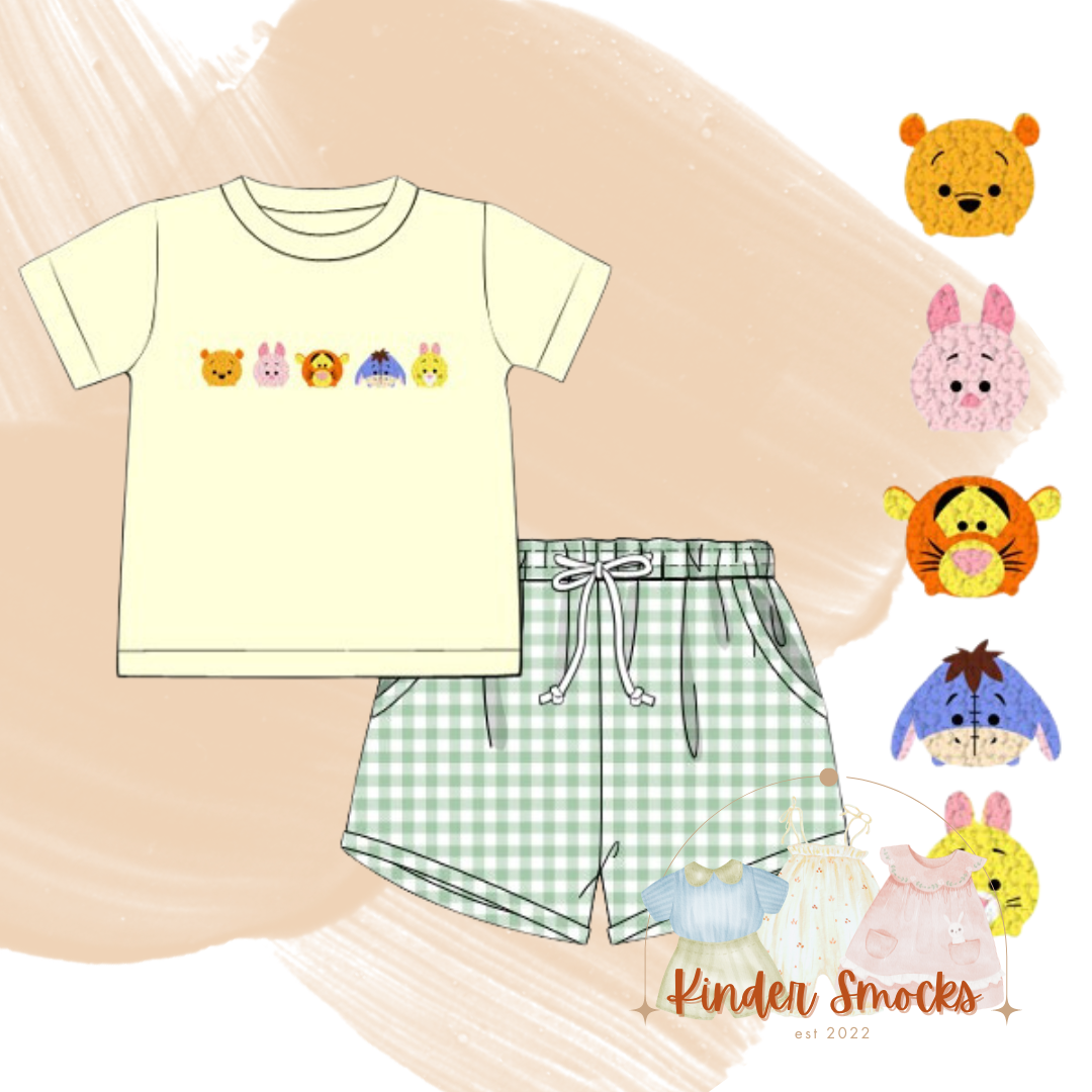 PO 10: Honeybear Adventures Shorts Set