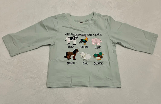 Old MacDonald Long Sleeves Shirt Only