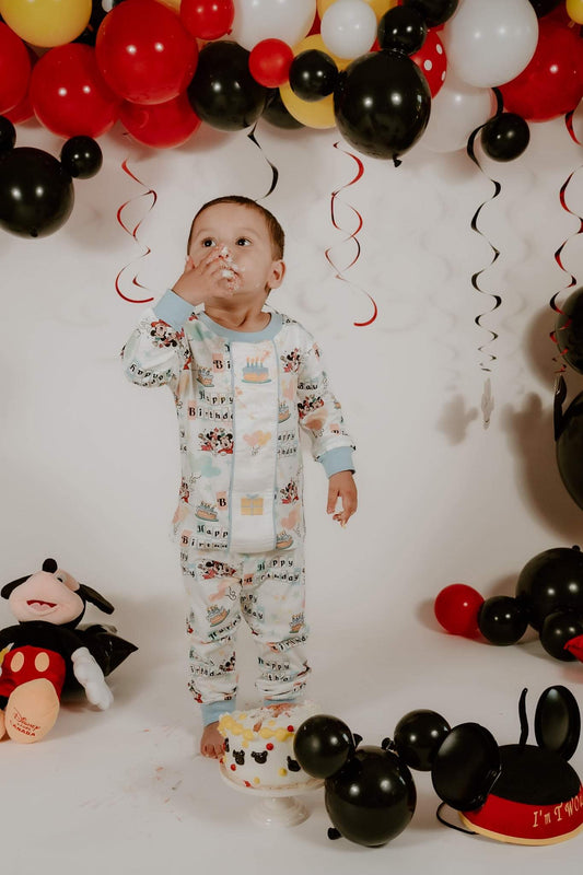 Birthday Jammies Boy Set