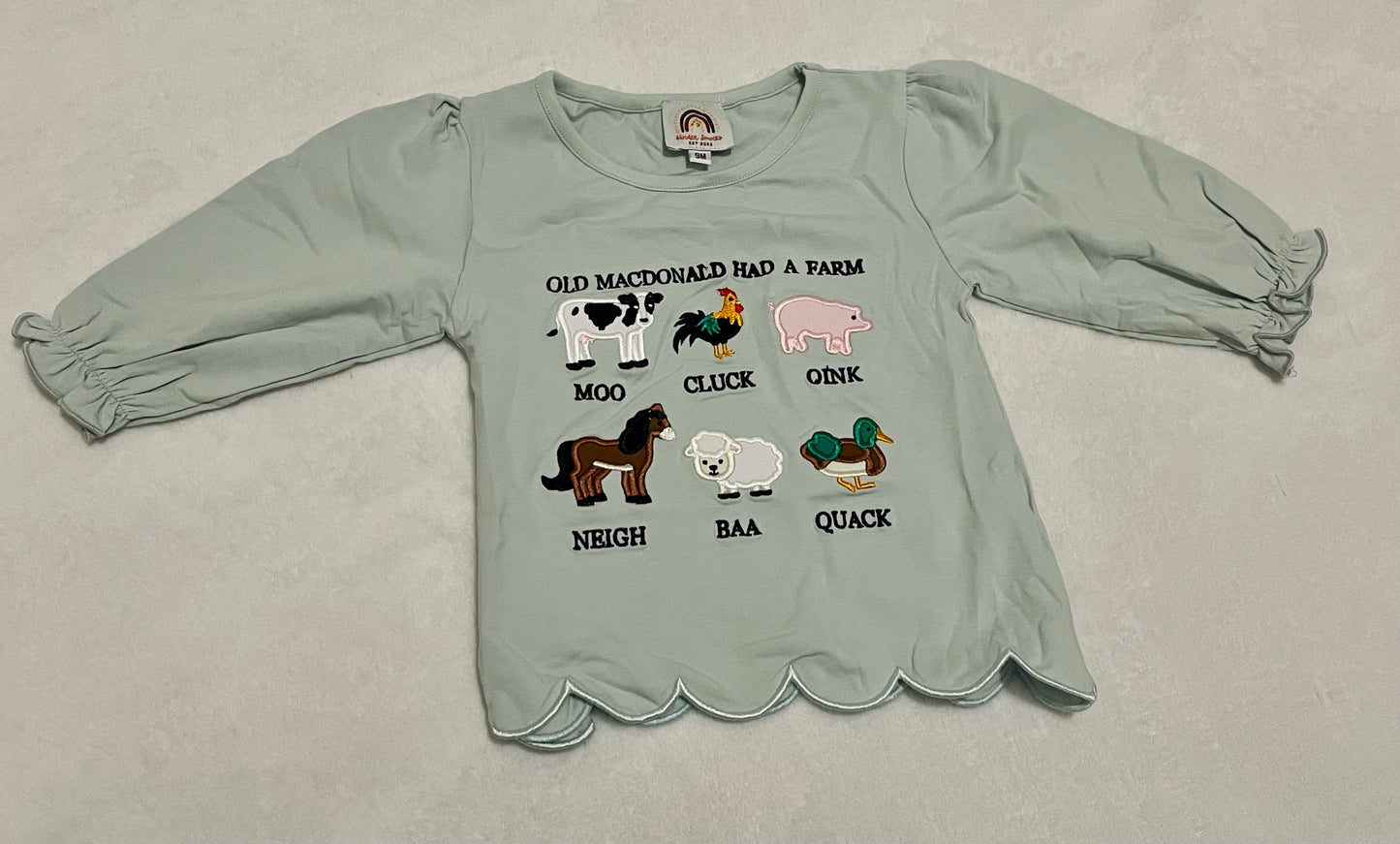 Old MacDonald Girl Shirt