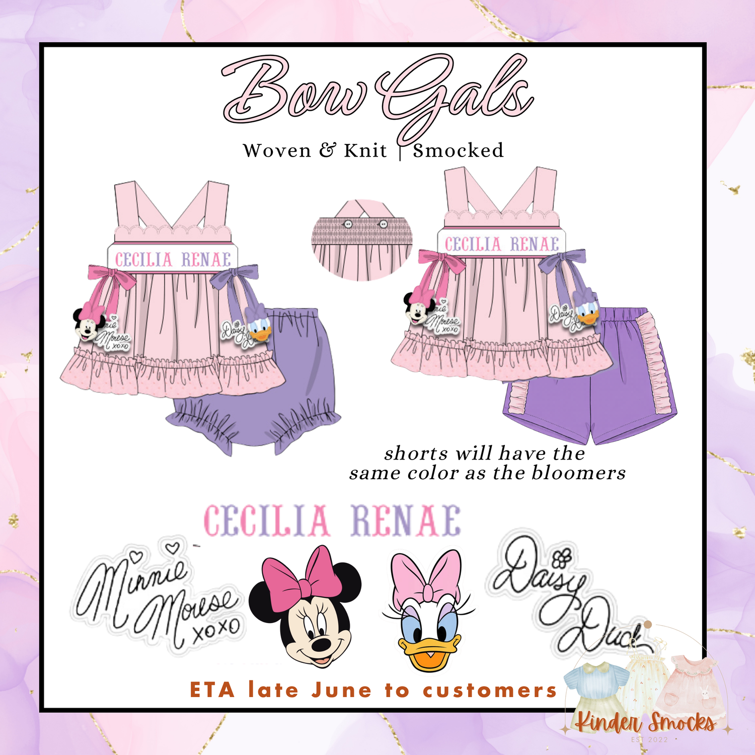PO 47.5: Bow Gals (ETA late June to customers)