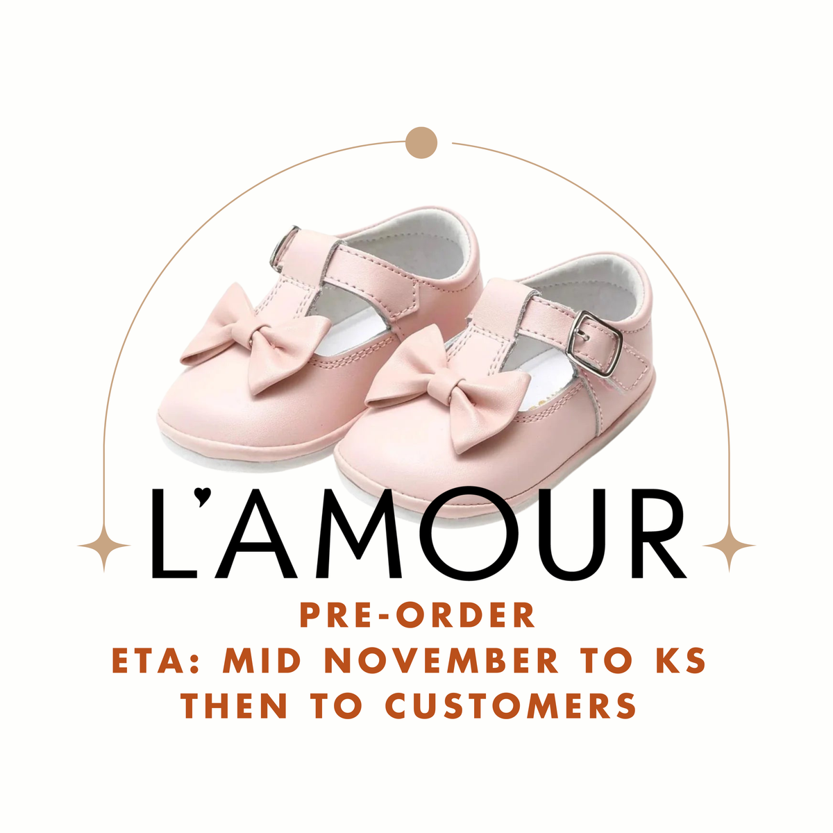 L’Amour Shoes and Little Stocking Co Pre-Order (ETA: Mid November to KS then to customers)