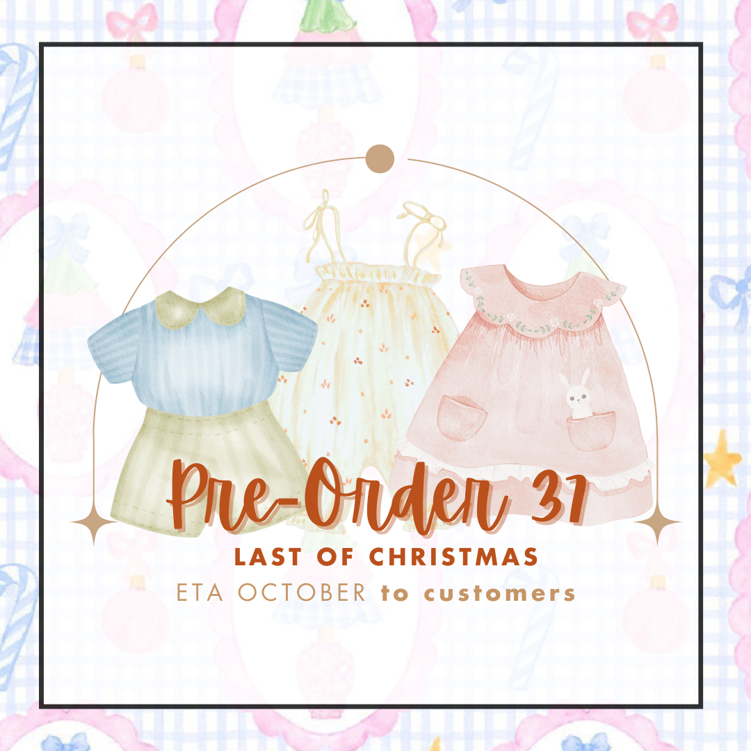 PO 37: LAST OF CHRISTMAS (ETA October to customers)