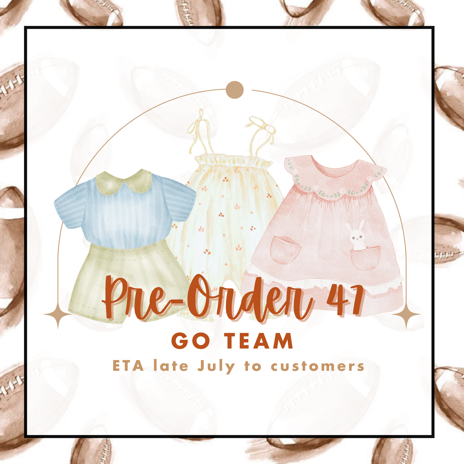 PO 47: GO TEAM (ETA Late July to customers)