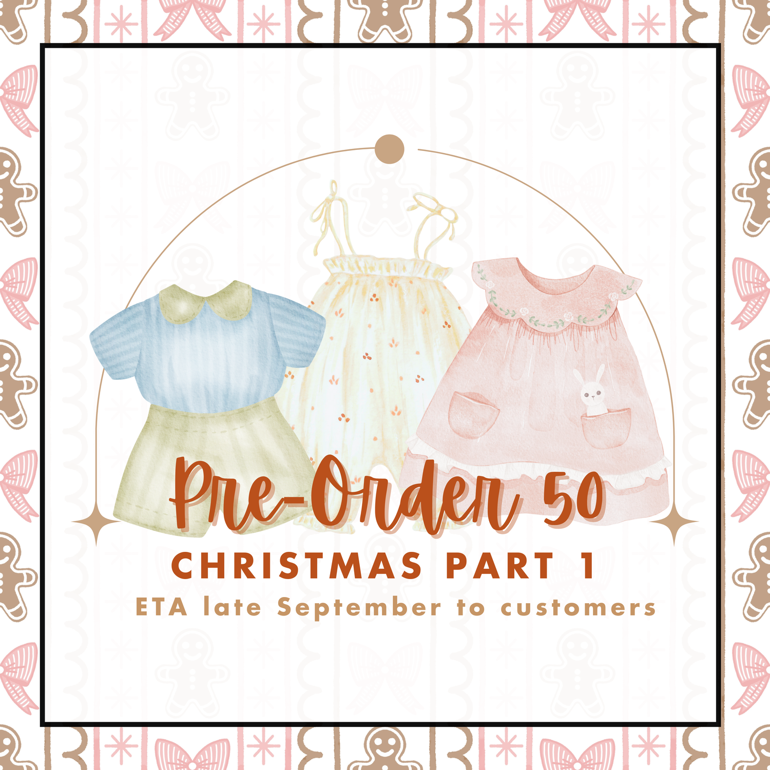 PRE-ORDER 50: THANKSGIVING & CHRISTMAS PART ONE (ETA late September to customers)