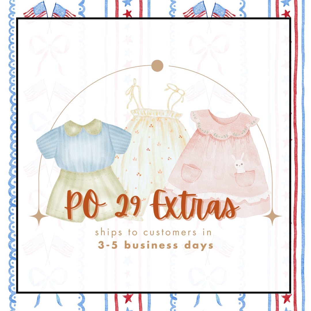 PO 29 & 30: Summer Mix Extras (ships in 3-5 business days)