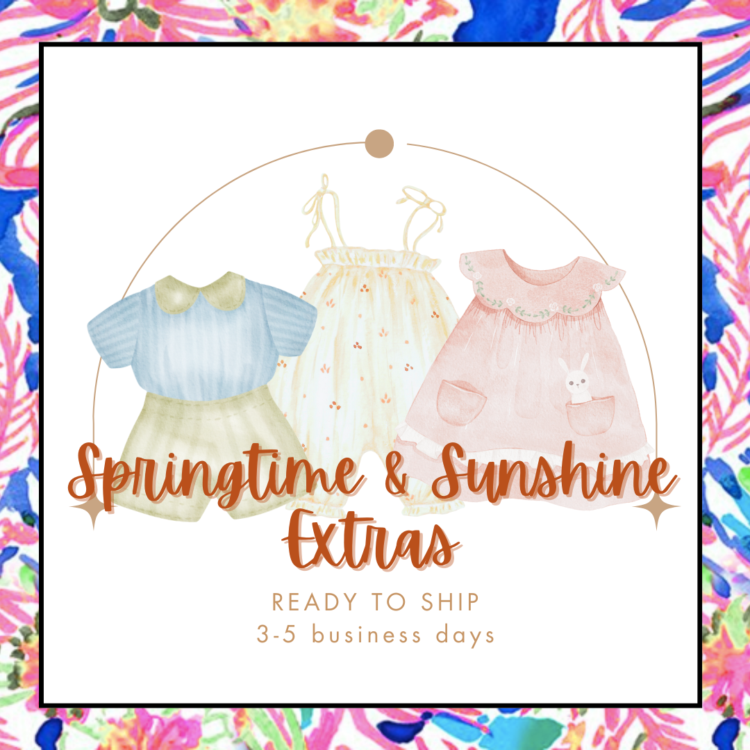 SPRINGTIME & SUNSHINE EXTRAS - 30% OFF