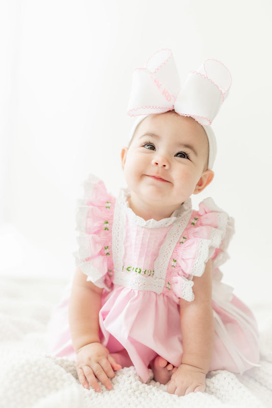 KS Pink Heirloom Bloomer Set