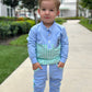 Amora Gingham Jogger Set