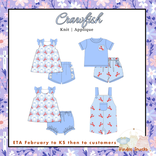 Kinder Play PO 6 Easter: Crawfish (ETA February to KS then to customers)