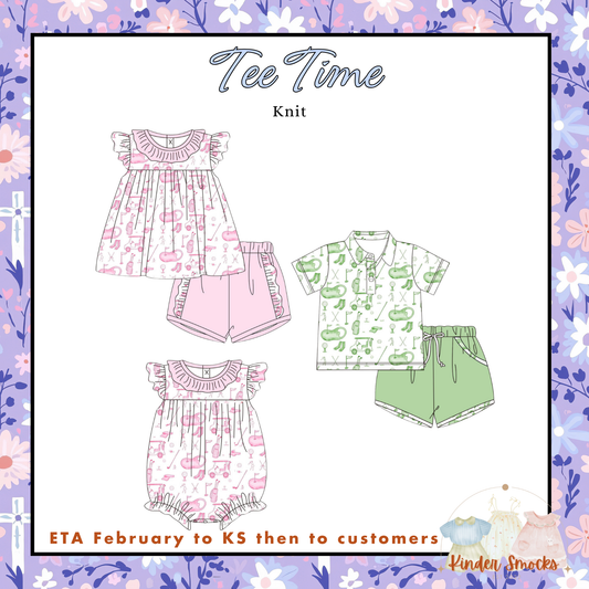 Kinder Play PO 6 Easter: Tee Time (ETA February to KS then to customers)
