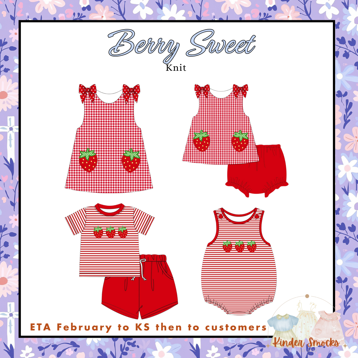 Kinder Play PO 6 Easter: Berry Sweet (ETA February to KS then to customers)