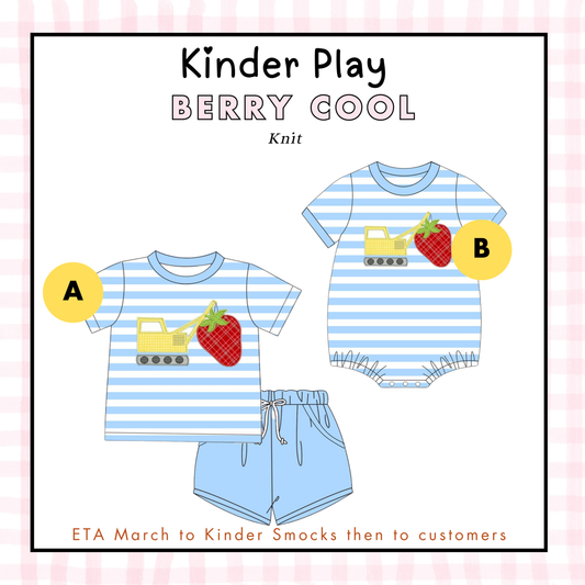 Kinder Play PO 1: Berry Cool (ETA: March to KS then to customers)