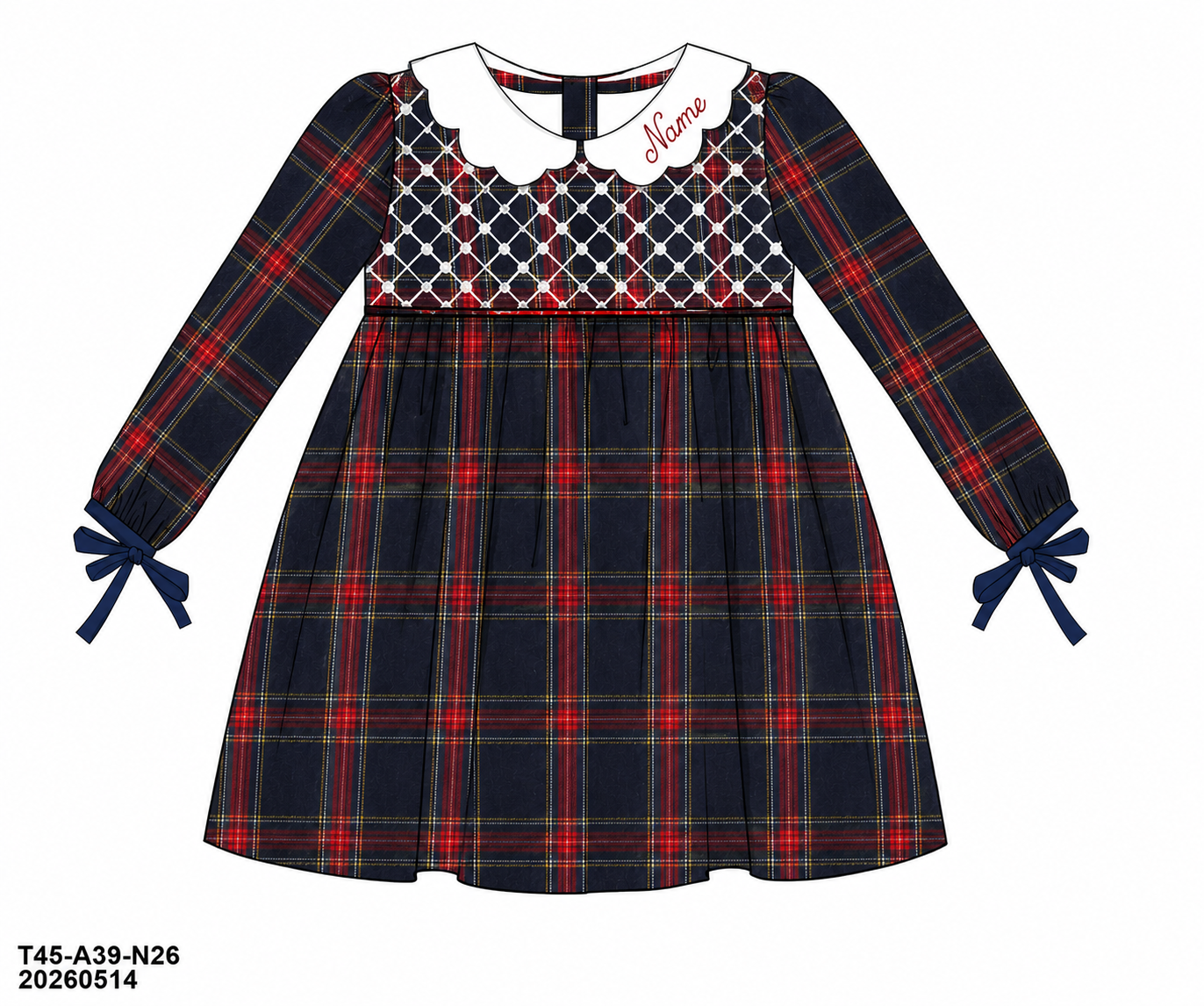 PO 51 LAST OF CHRISTMAS: Winter Berry Dress (ETA late October to customers)