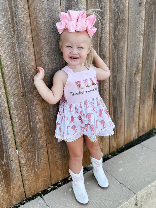 PO 30 RTS: Boots & Rodeo Skirted Bubble (ships in 3-5 business days)