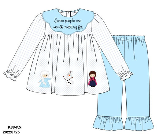 RTS PO 26 Valentine's Day + St. Patrick's Day: Worth Melting For Pants Set (3-5 business days)