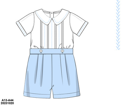 KS Blue Heirloom Bobbysuit