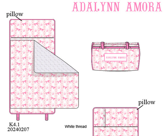 PO 45 BACK TO SCHOOL: Tiny Dancer Nap Mat (ETA: June to customers)