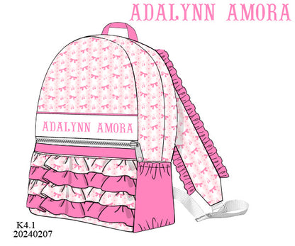 RTS PO 45 BACK TO SCHOOL: Tiny Dancer Backpack + Lunch Box - TINY DANCER (ships out in 3-5 days)